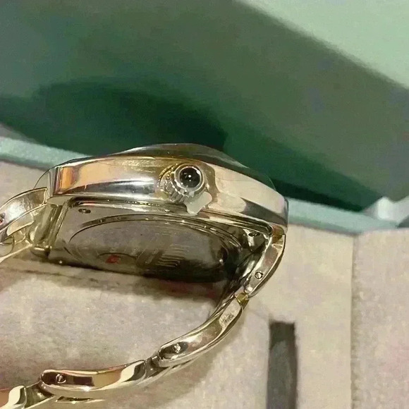 NIB Ecclissi 925 Sterling Silver 32696 Quartz Watch 35mm White Dial - Picture 10 of 12